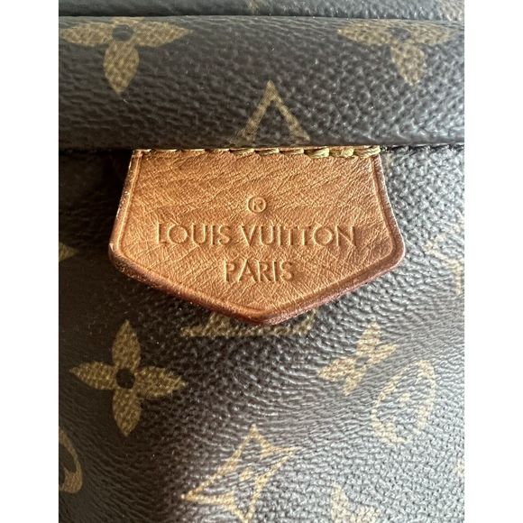 Louis Vuitton LV Monogram Bum Bag Waist Belt Crossbody Brown Canvas - Picture 4 of 10